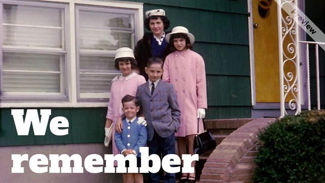 We remember Video Template