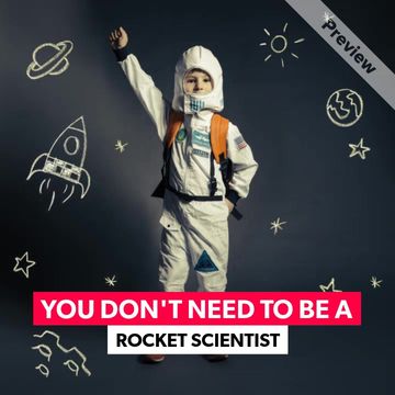 ROCKET SCIENCE Video Template