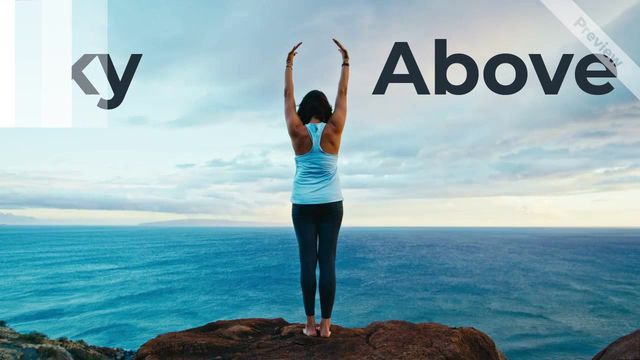 Sky Above Video Template