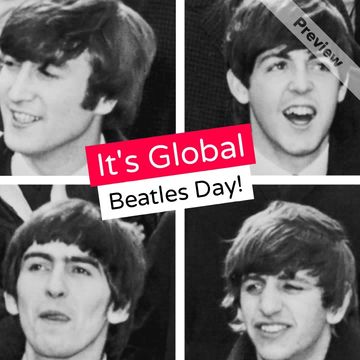 It's Global Beatles Day Video Template