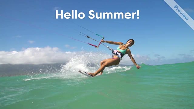 1st Day of Summer Video Template
