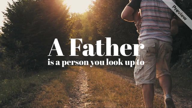 Father's day Video Template