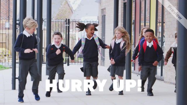 Hurry Up Video Template