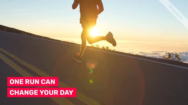 DAILY RUN Video Template