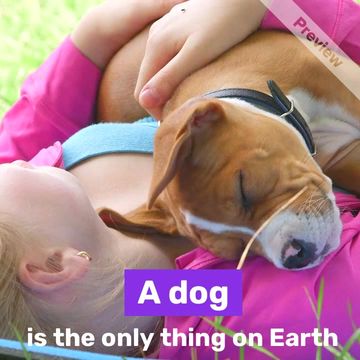 National Dog Day Video Template