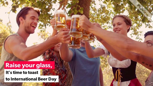 International Beer Day Video Template