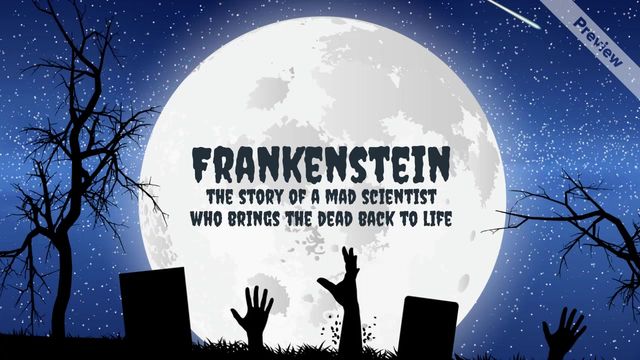 Frankenstein Day Video Template