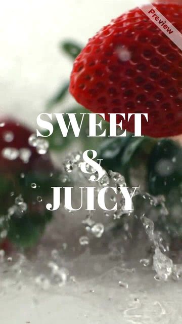 Sweet & Juicy Video Template