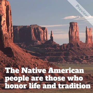 Native Amrican Day Video Template