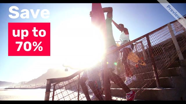 Longboard Sale Video Template