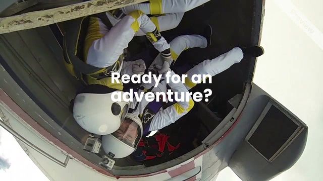 Skydive Video Template