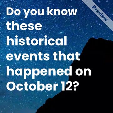 October 12 Video Template