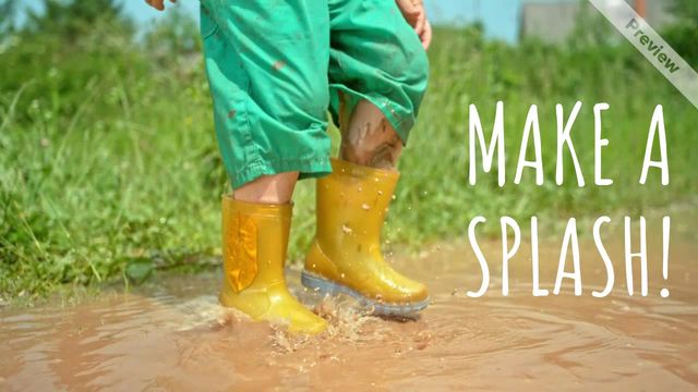 Kids Boots Video Template