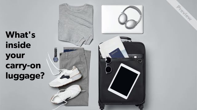 Carry on Video Template