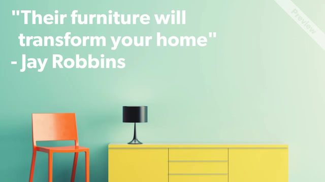 Perfect furniture Video Template