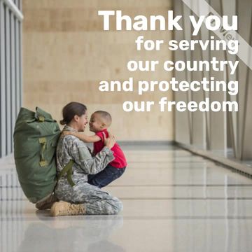 Veterans Day Post Video Template Video Template