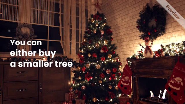Christmas Tree Video Template