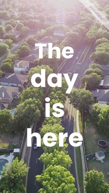 The Day is Here Video Template