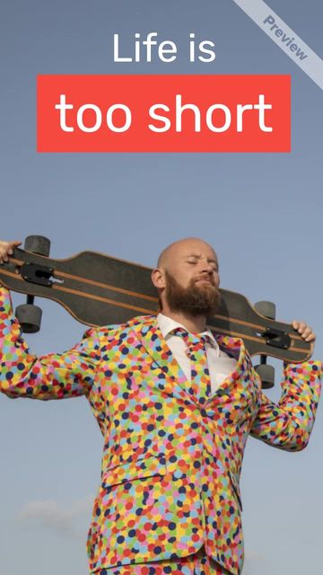 Life is short Video Template