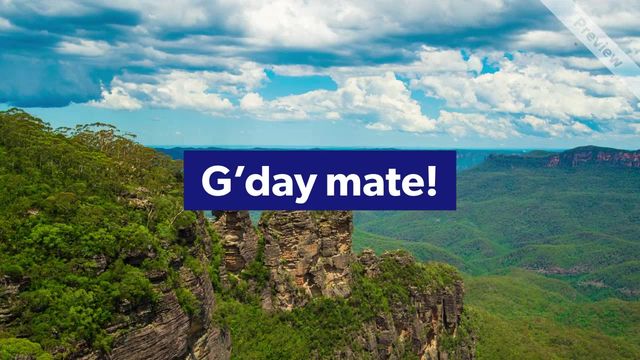 Australia Day Video Template