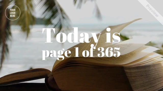 New Year Begins Video Template