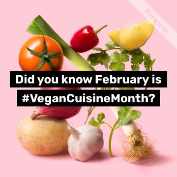 VeganCuisineMonth Video Template