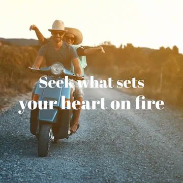 Heart on Fire Video Template