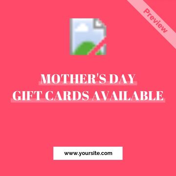 Gift Card | Mother's Day Video Template