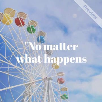 Life Goes On Video Template