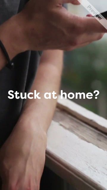 Stuck at home Video Template