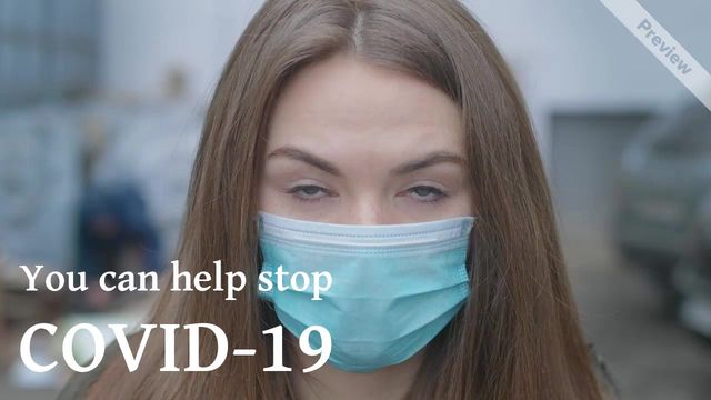 #StopTheSpread Video Template