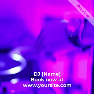 DJ Promo Video Template