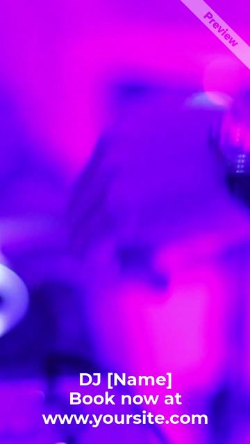 DJ Promo Video Template