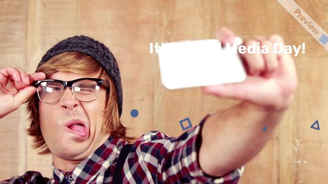 #SocialMediaDay Video Template