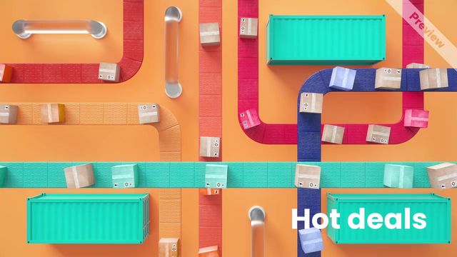 Electronics Sale Video Template