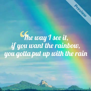 Rainbow Video Template