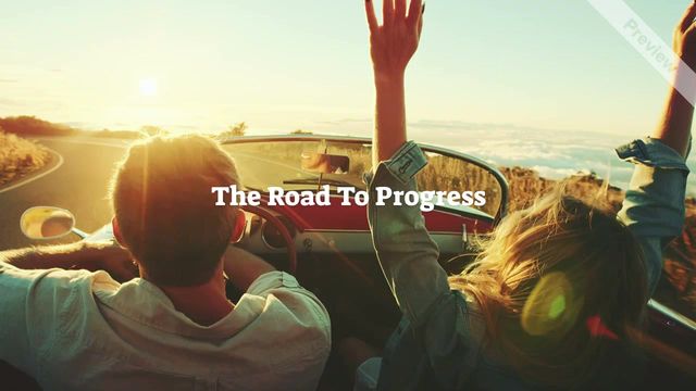 The Road Video Template
