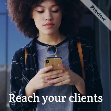 Reach clients Video Template