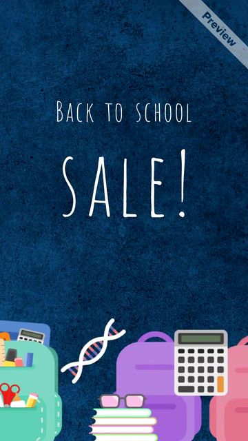 School Sale Video Template