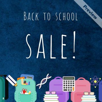 School Sale Video Template