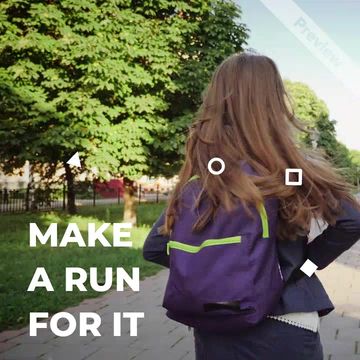 Make a Run Video Template
