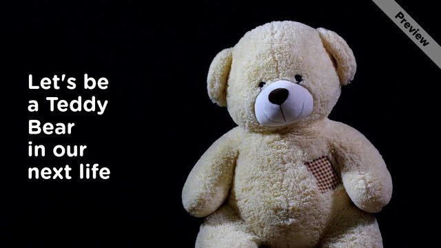 Teddy bear day Video Template