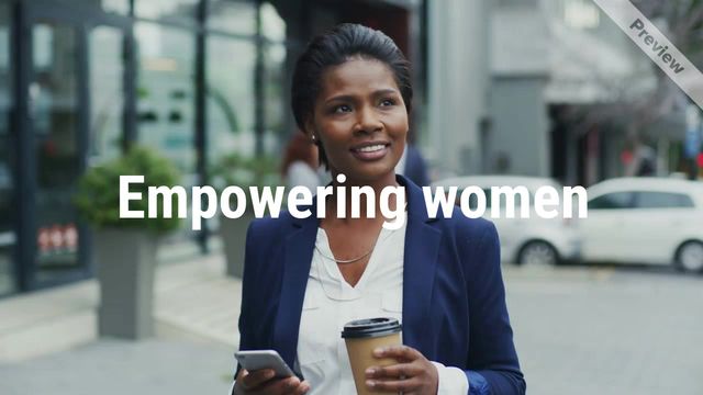 empower women Video Template