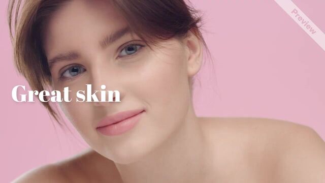 Great Skin Video Template