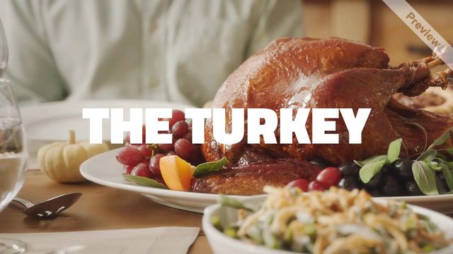 Thanksgiving Sale Video Template