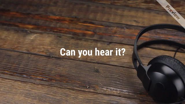 Hear it Coming Video Template