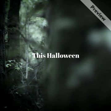 Halloween Sale Video Template