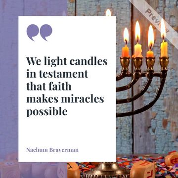 Light Candles Video Template