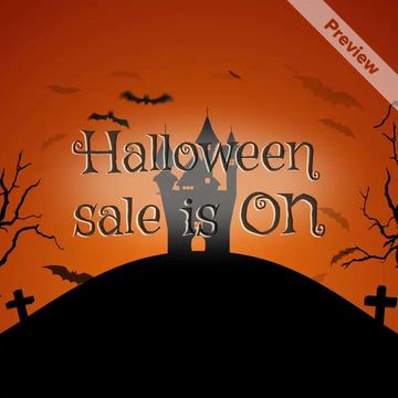 Halloween Sales Video Template