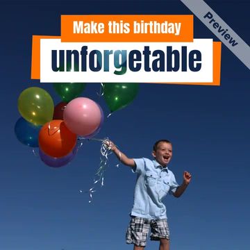Bounce House Video Template